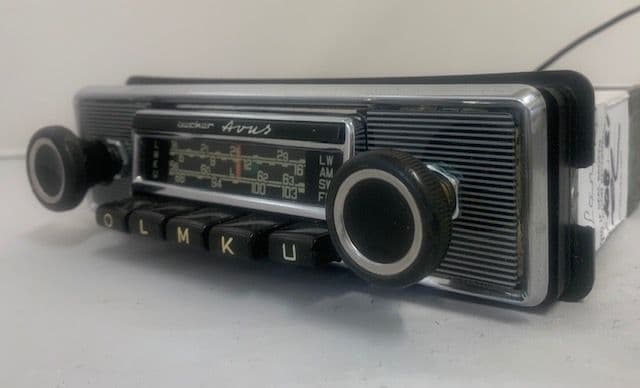 Original Becker Avus 803 MU Vintage 1 DIN Classic Vintage Radio BE0803 VHF MW 
